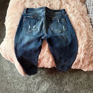 Buckle Women's Skinny Jeans - Dark Blue.  Buckle black size 25